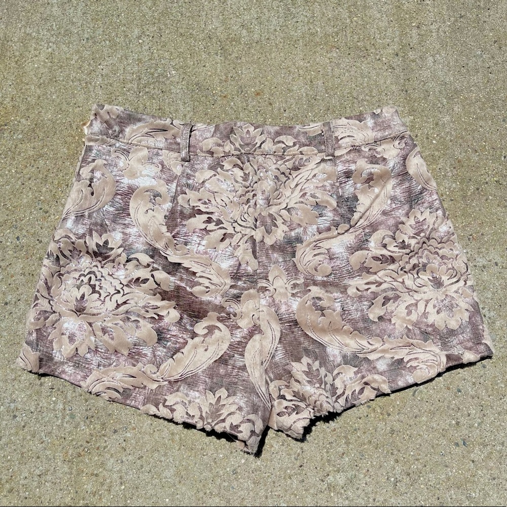 LF Mika & Gala Textured Floral Shorts